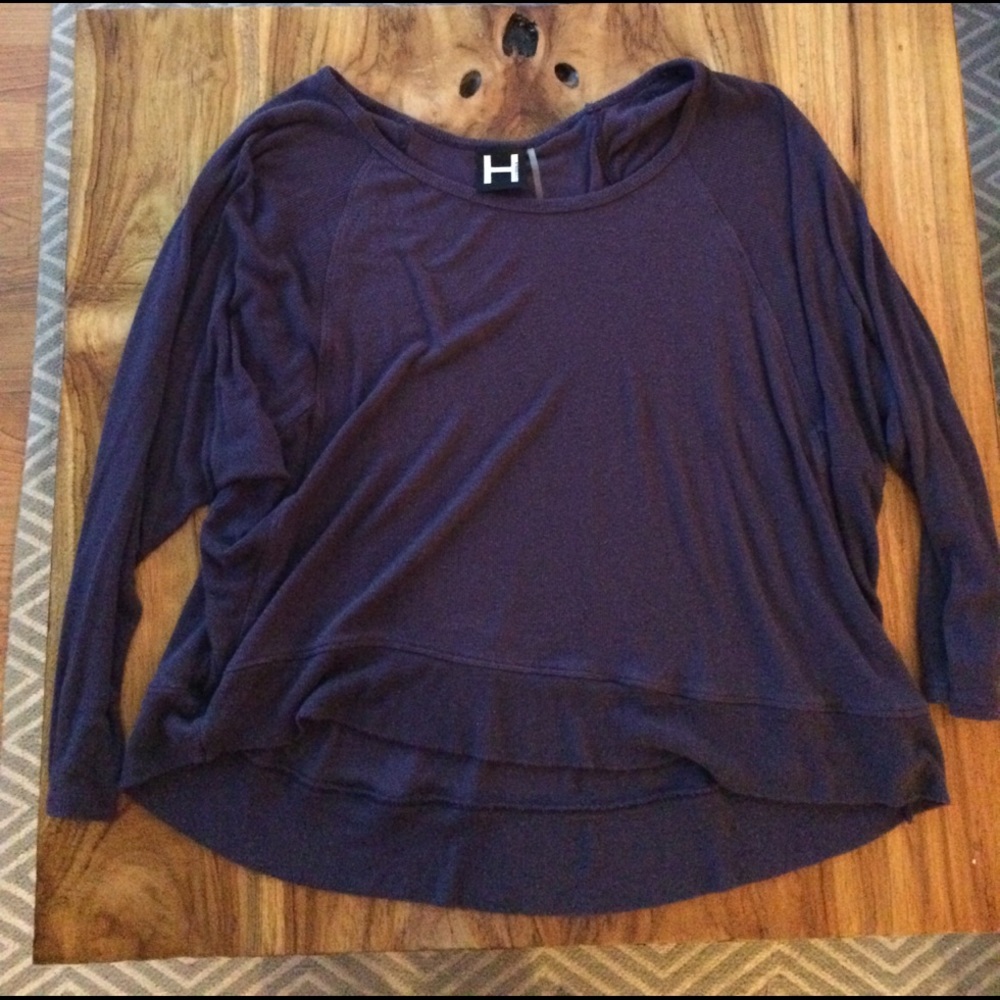 Anthropologie H by Bordeaux top