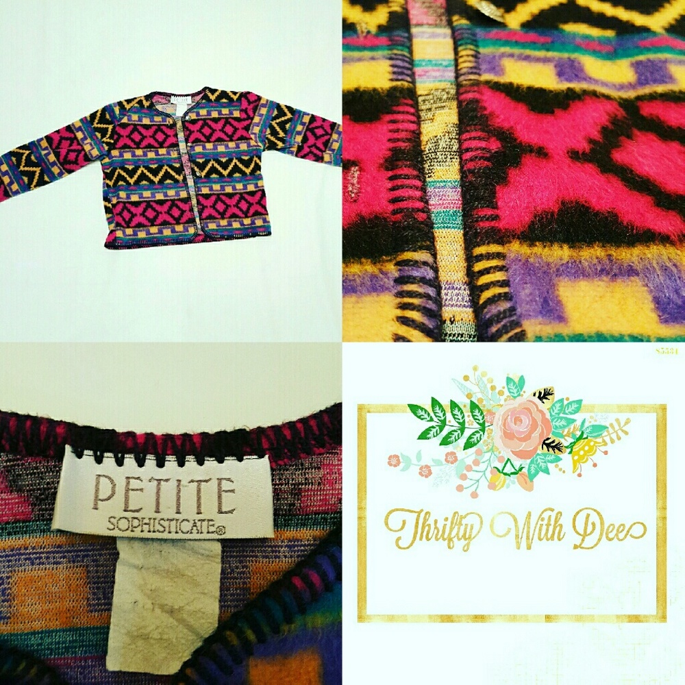 SOLD 💕Vintage Crop Top Blazer