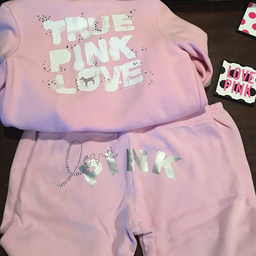 Victoria Secret PINK bling outfit