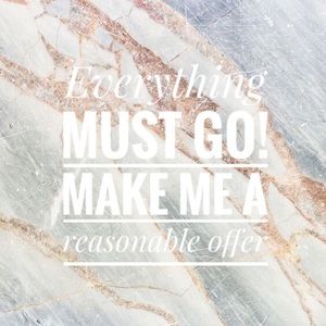 Wardrobe Clean Out! Make me a reasonable offer.