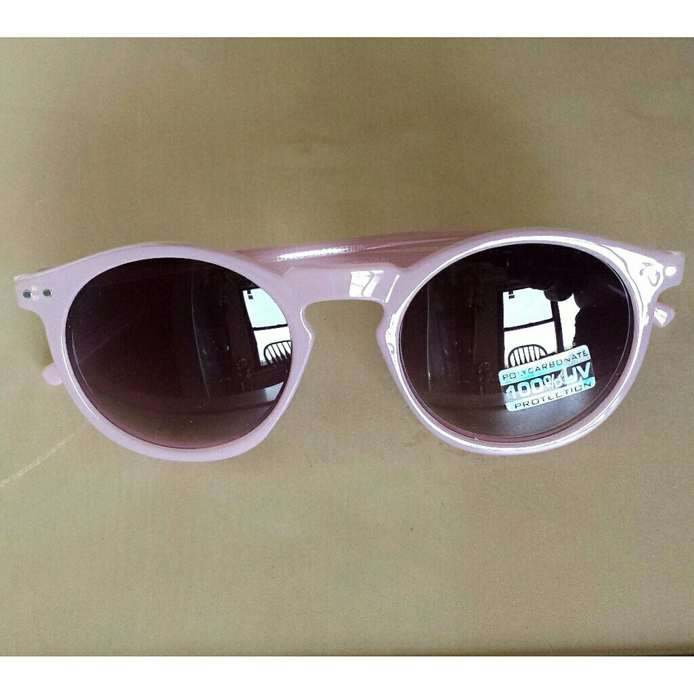 Lavender Translucent Round Sunglasses NEW!