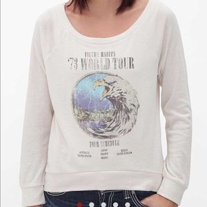 Billabong 3/4 length Sleeve high low tee