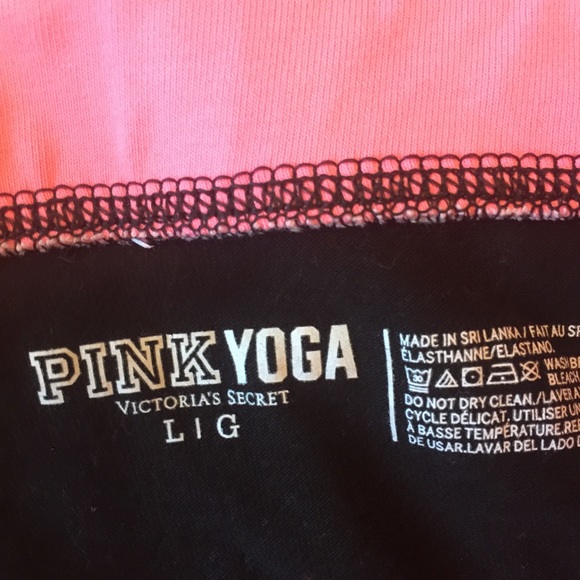 V S Pink yoga leggings - Picture 2 of 2