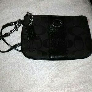 Coach wristlet/coin purse