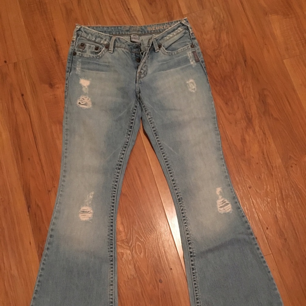 Silver jeans