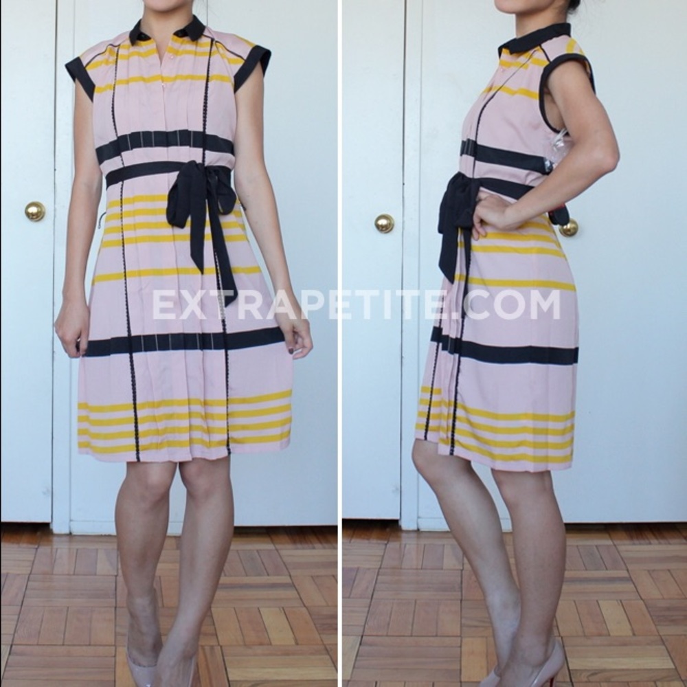 JASON WU for Target pink pleated shift dress SMALL