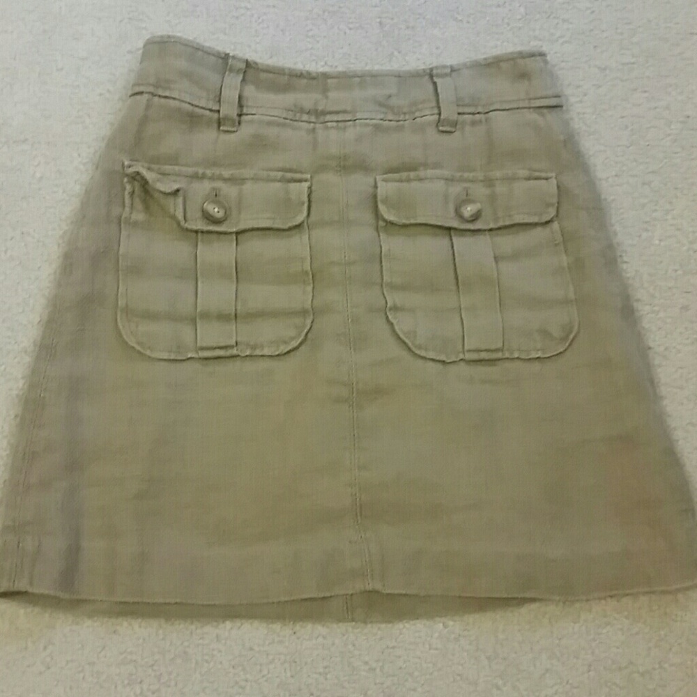Khaki skirt