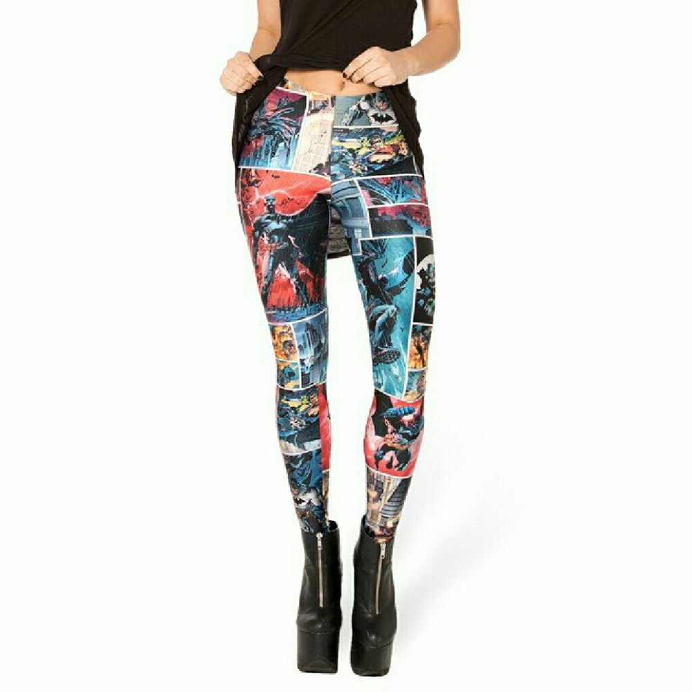 BlackMilk Batman Comic Leggings