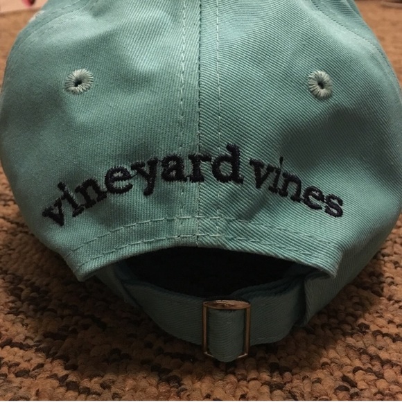 LAST ONE! Vineyard Vines Light Blue Baseball Cap - Picture 3 of 4