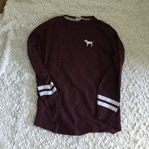 Women's Pink Boyfriend Sweatshirt