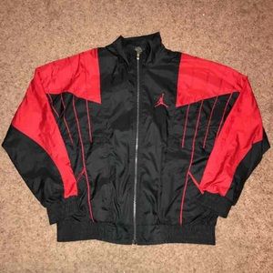 Vintage 90s Jordan bred track jacket