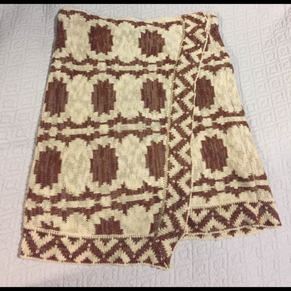 Free people sweater skirt