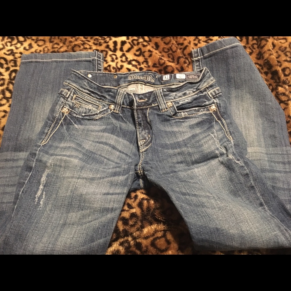 Miss Me jeans 31 waist 28 length