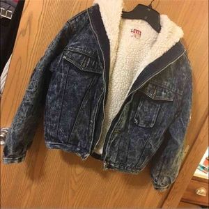 Vintage Levi's bomber jacket
