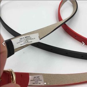 Set of 2 Nine West belts NWT