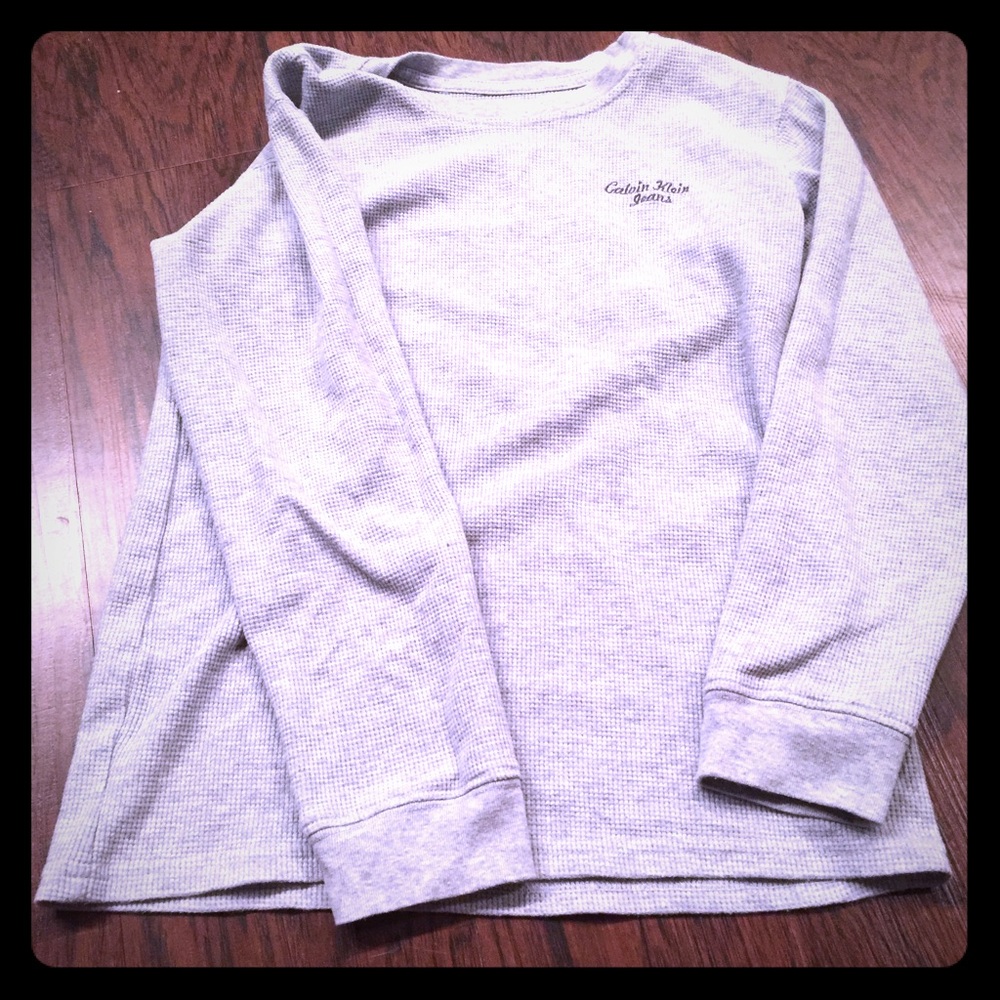 Boys Calvin Klein Long Sleeve Shirt