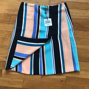 Opening Ceremony knee length multi color skirt