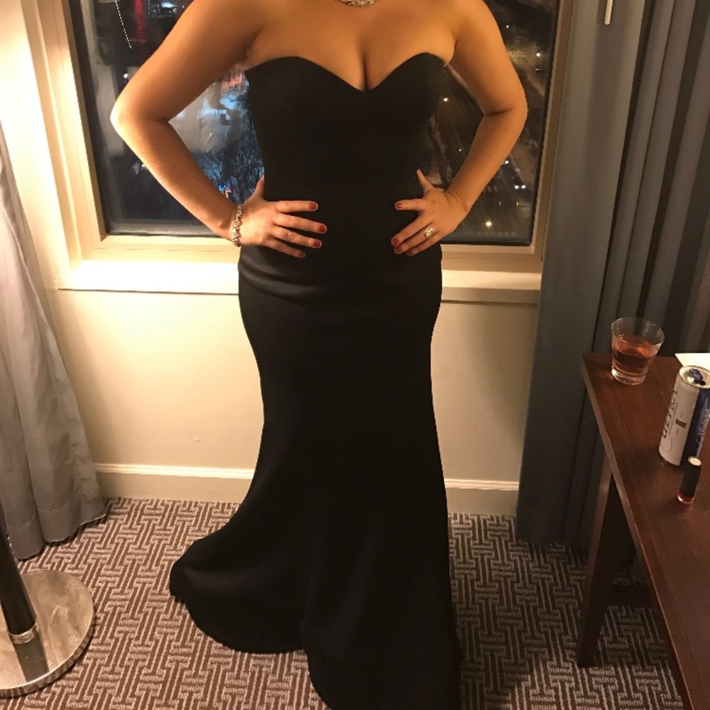 Size 8 Black Gown