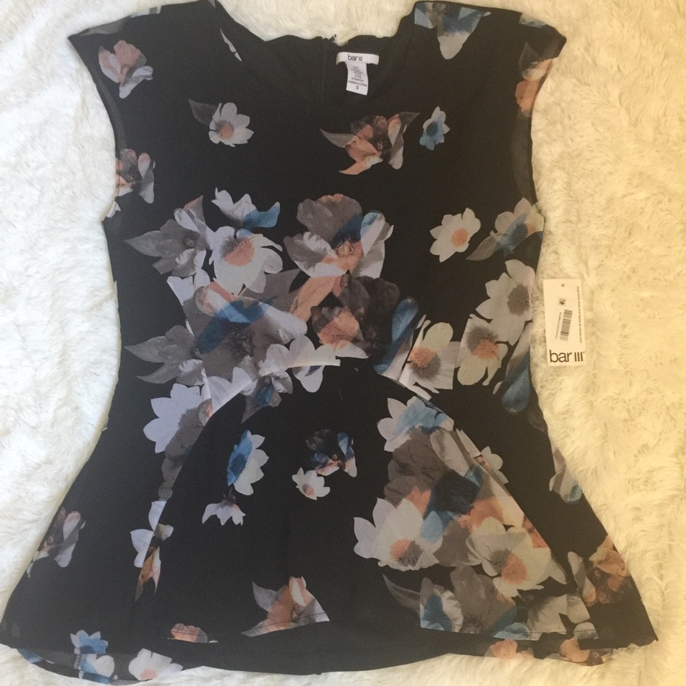 Hi Low Peplum Top