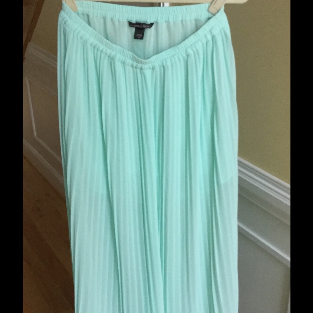Sheer maxi skirt