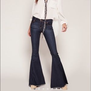 Free People Super Flare Jeans