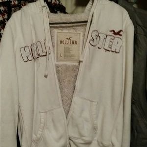 Hollister fur jacket