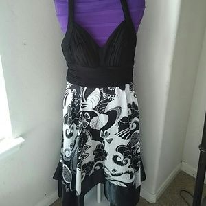 Sangria halter dress