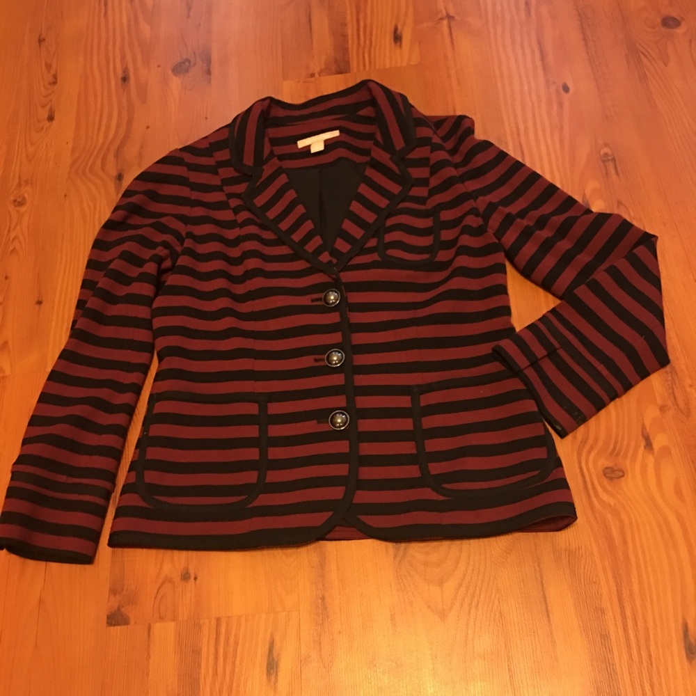 Banana Republic striped blazer Size 4