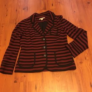 Banana Republic striped blazer Size 4