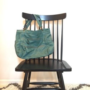 Teal Big Buddha Tote Bag