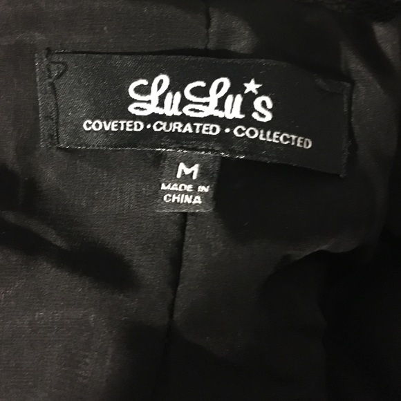 Black vegan leather jacket *NEW WITH TAGS* - Picture 6 of 6