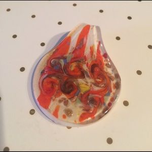 Beautiful glass statement bead.