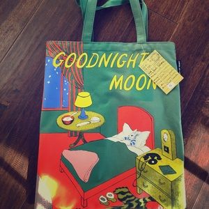 Goodnight Moon Classic Book tote by Out of Print