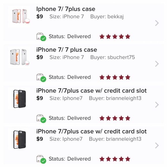 iPhone 7/7plus case w/ credit card slot - Picture 4 of 7