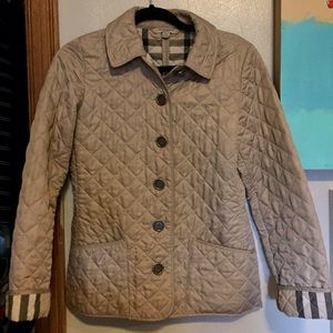 Small Burberry quilted jacket