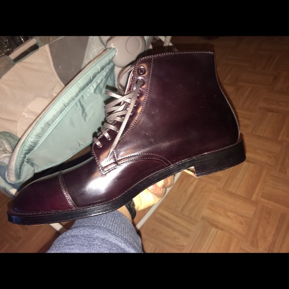 Alden mens handmade cap toe boots size 12 - Picture 4 of 4