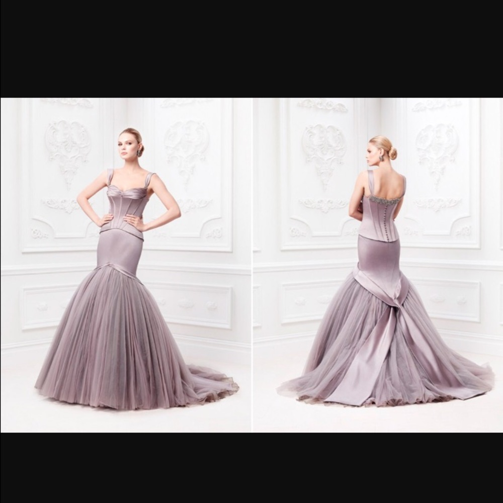 Truly Zac Posen portobello corset dress