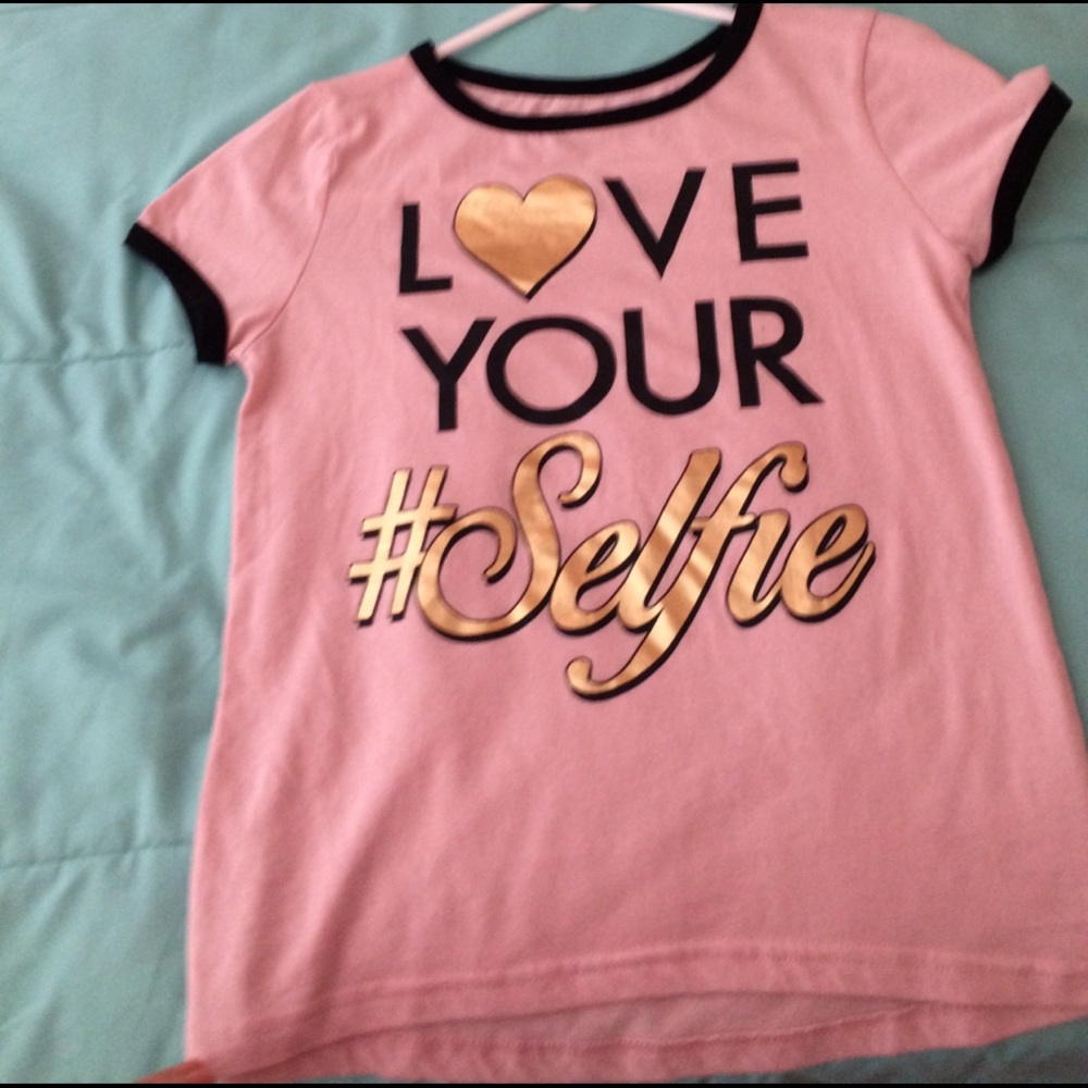Rose gold top