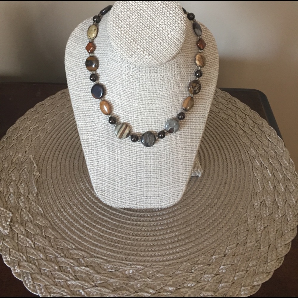 Beautiful polished Stone necklace