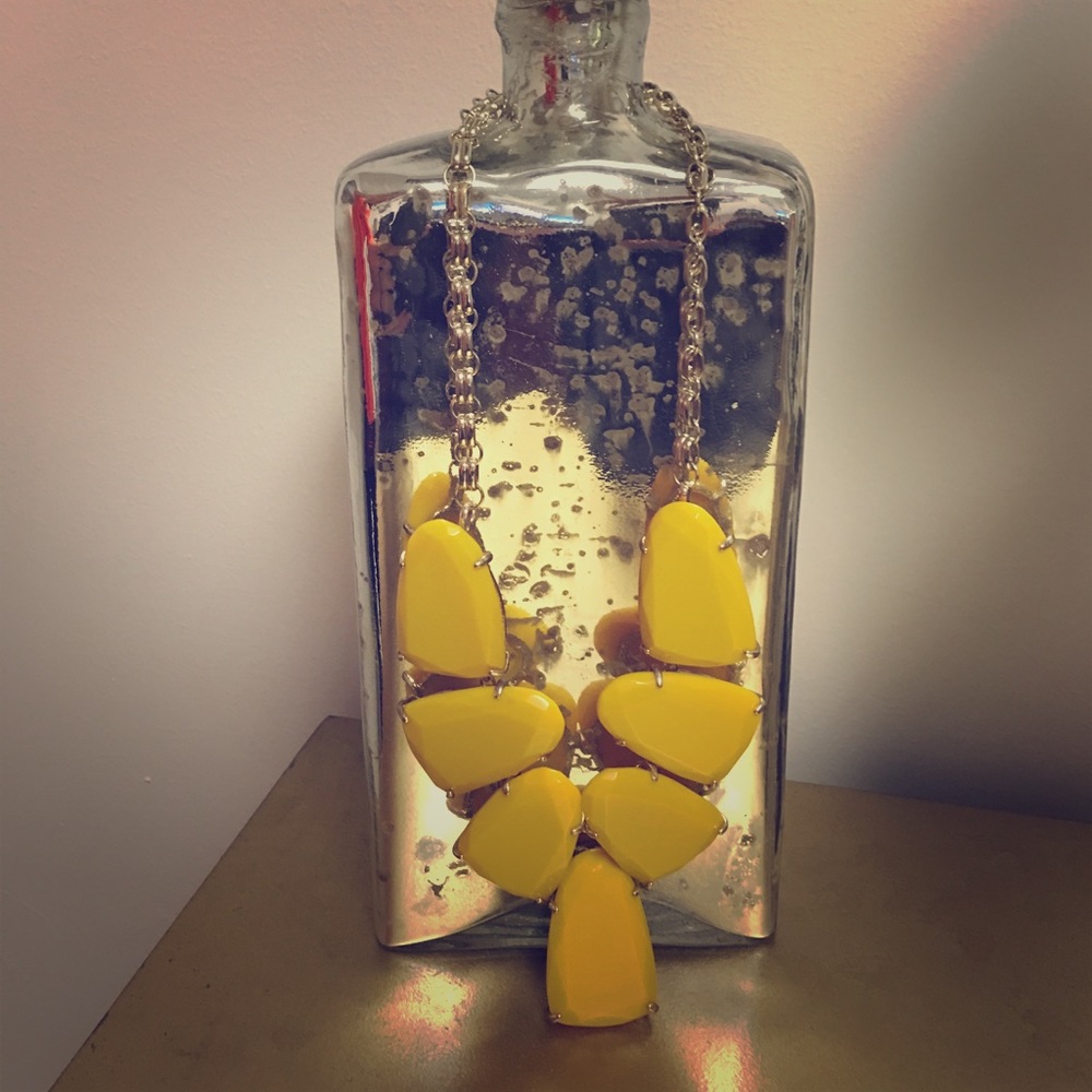 Yellow necklace
