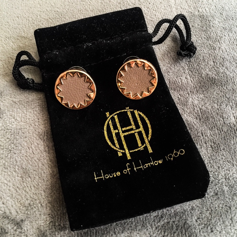 House of Harlow 1960 Sunburst Button earrings