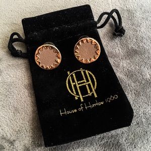 House of Harlow 1960 Sunburst Button earrings