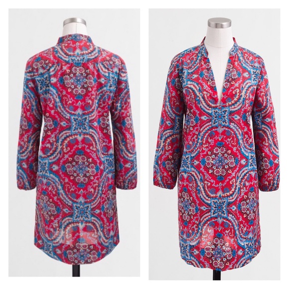 J. Crew Dresses & Skirts - New! J. Crew Beach Pool Cover Up Aztec Dress