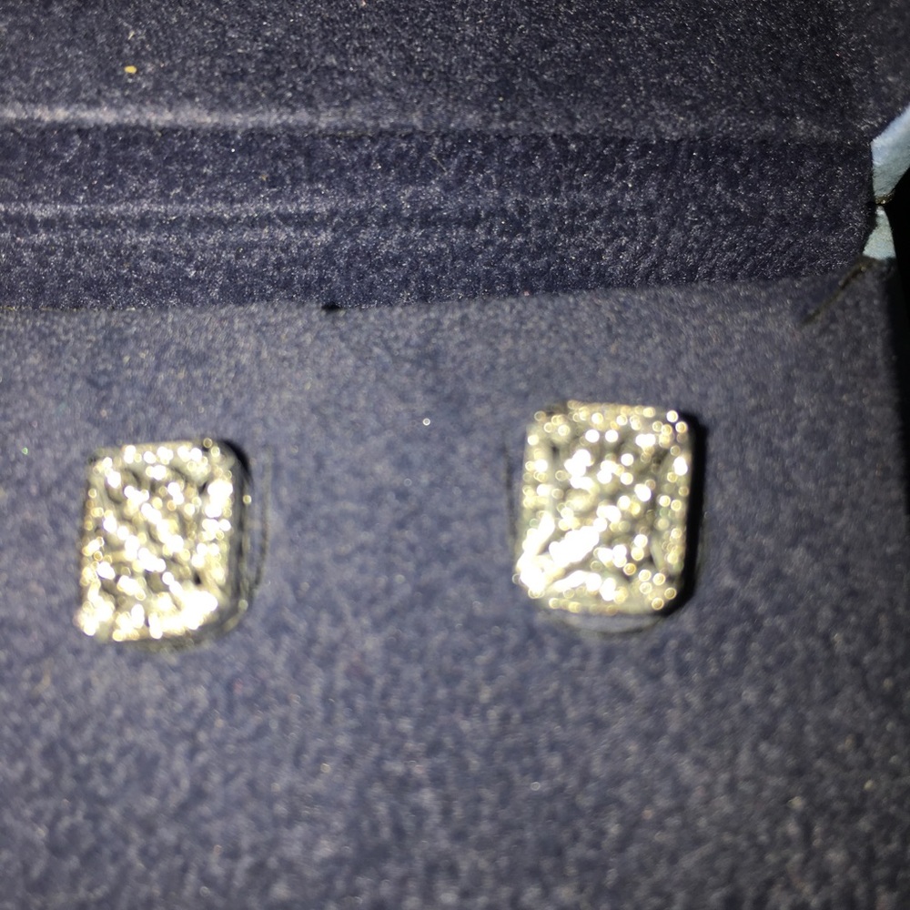 Diamond accent earrings