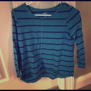 Unused old navy blue and black shirt