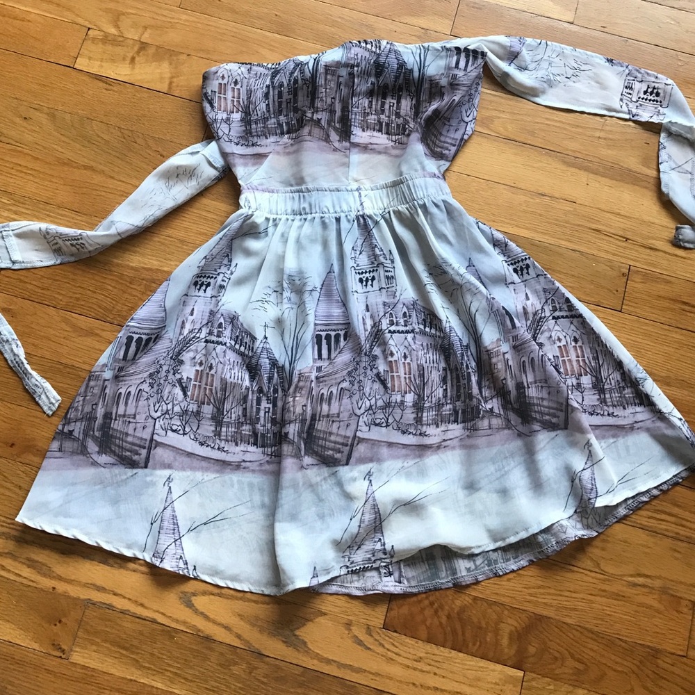 Strapless mini dress 👗