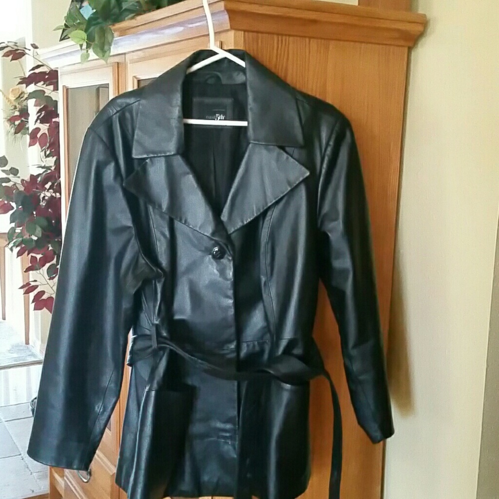 Leather jacket