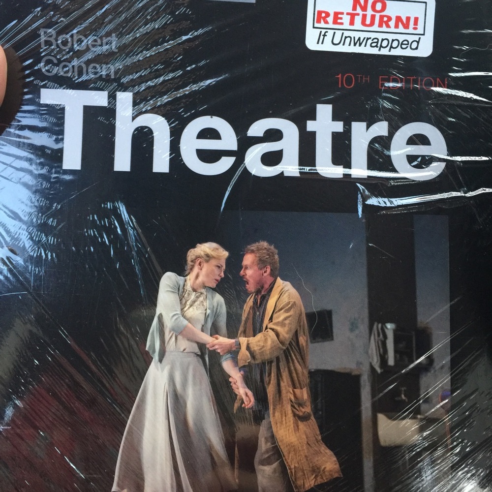 Theatre college book (loose pages) new in wrapper