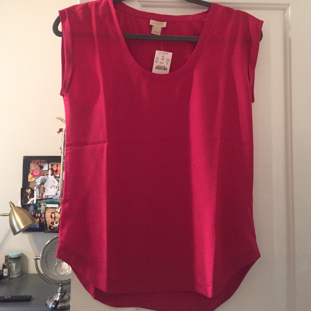JCrew Berry shirt