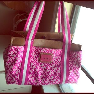 Tommy Hilfiger monogram totes 💕